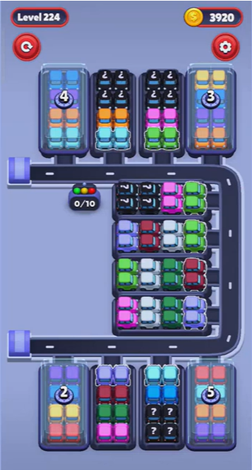 Car Sort Level 224