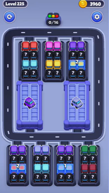 Car Sort Level 225
