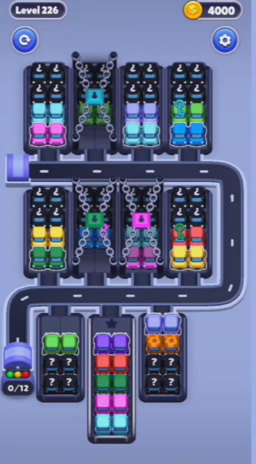 Car Sort Level 226