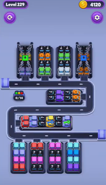 Car Sort Level 229
