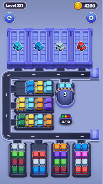 Car Sort Level 231