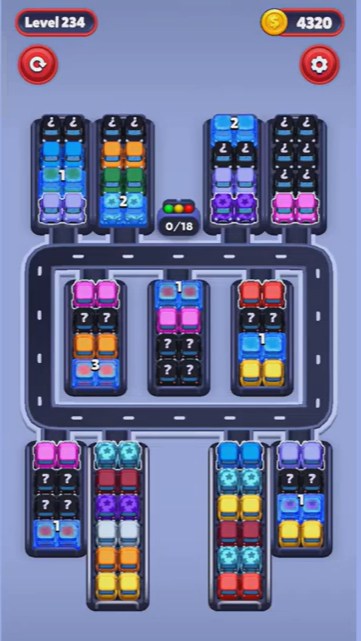 Car Sort Level 234