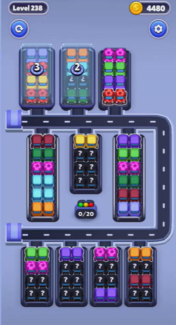 Car Sort Level 238
