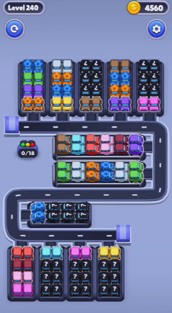 Car Sort Level 240