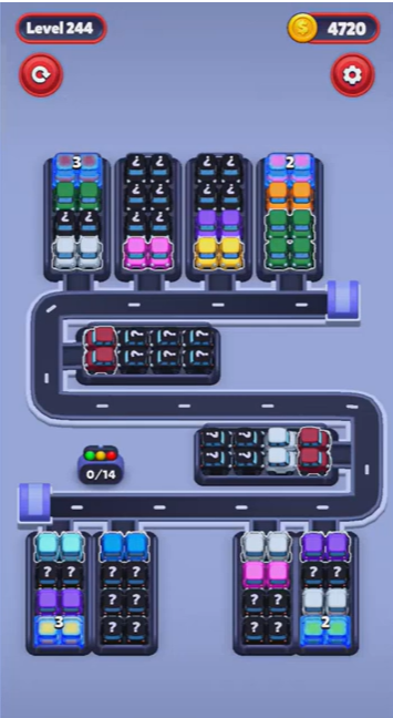 Car Sort Level 244