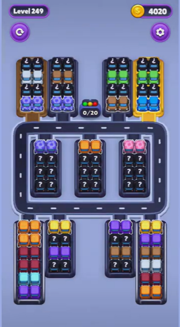 Car Sort Level 249