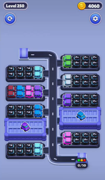 Car Sort Level 250