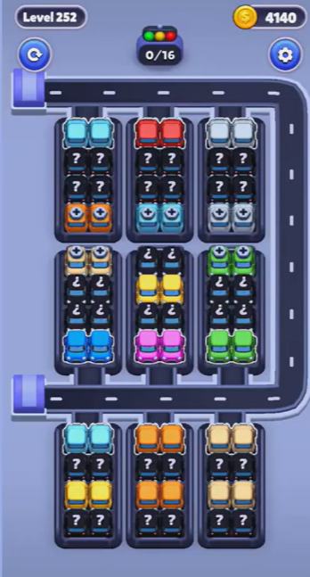 Car Sort Level 252