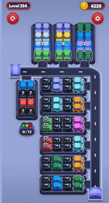 Car Sort Level 254