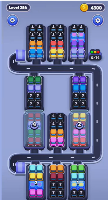 Car Sort Level 256