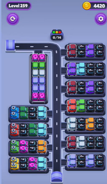 Car Sort Level 259