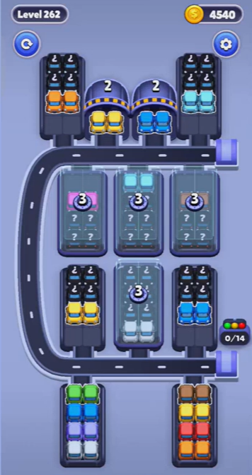 Car Sort Level 262