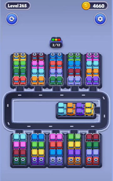 Car Sort Level 265