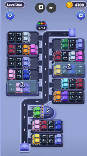 Car Sort Level 266