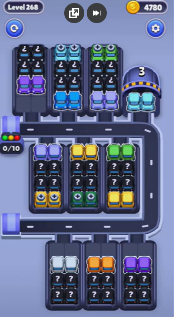 Car Sort Level 268