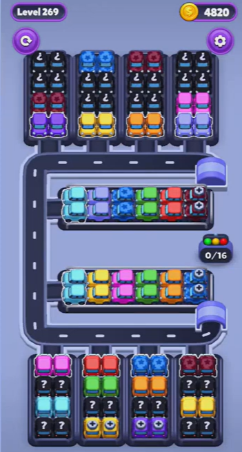 Car Sort Level 269