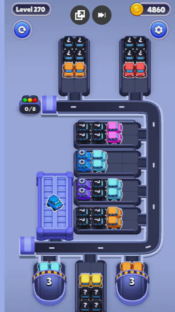 Car Sort Level 270