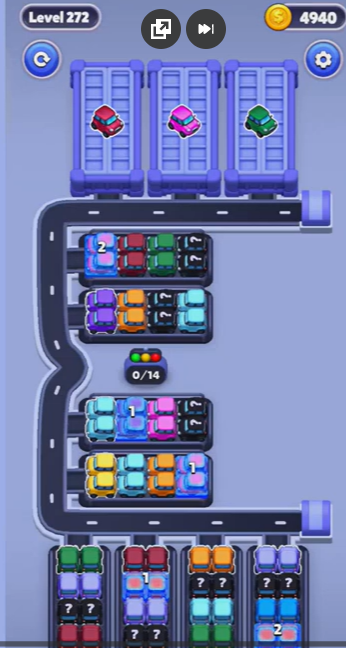 Car Sort Level 272