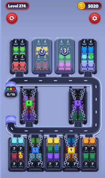 Car Sort Level 274