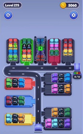 Car Sort Level 275
