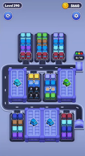 Car Sort Level 290
