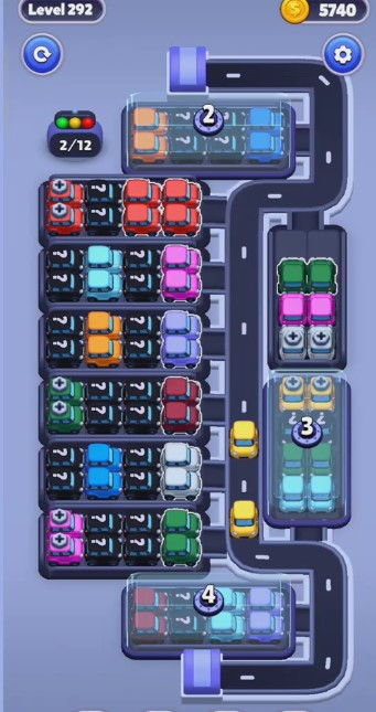 Car Sort Level 292