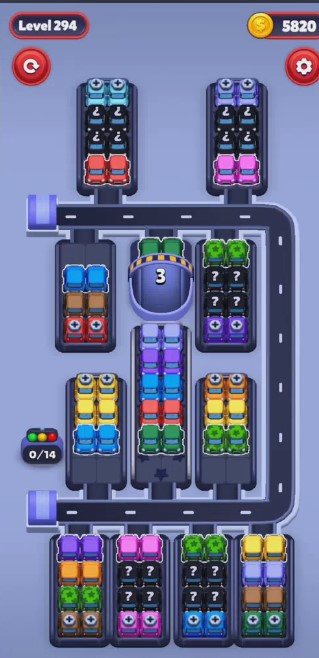 Car Sort Level 294