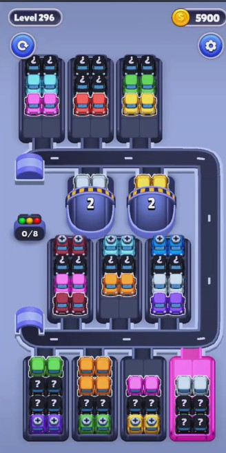 Car Sort Level 296