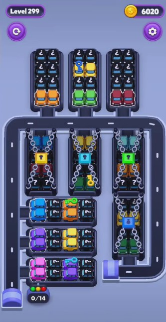 Car Sort Level 299