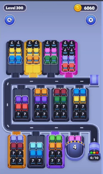 Car Sort Level 300