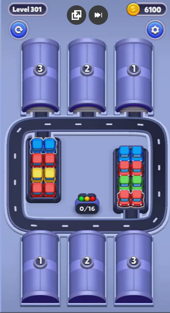 Car Sort Level 301