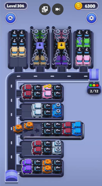 Car Sort Level 306