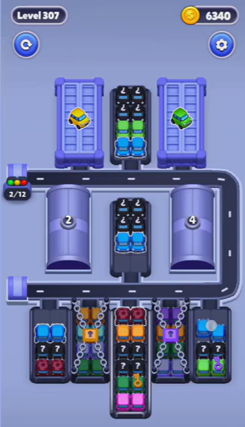 Car Sort Level 307