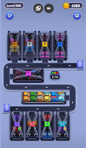 Car Sort Level 308