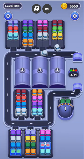 Car Sort Level 310