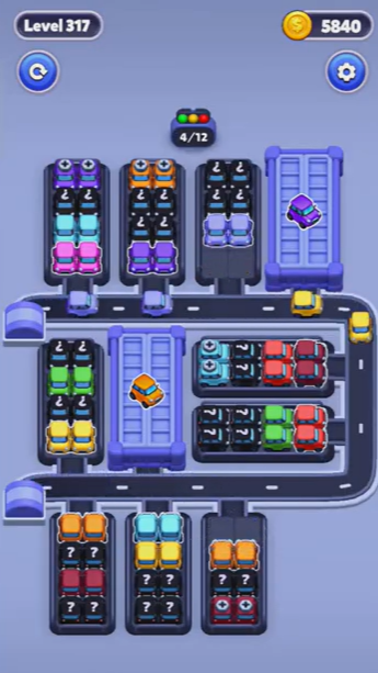 Car Sort Level 317