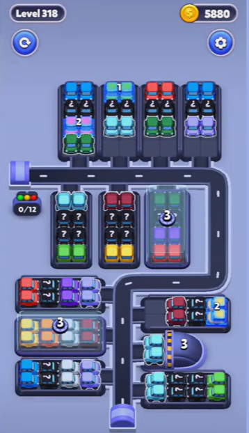 Car Sort Level 318