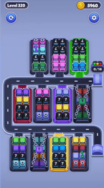Car Sort Level 320