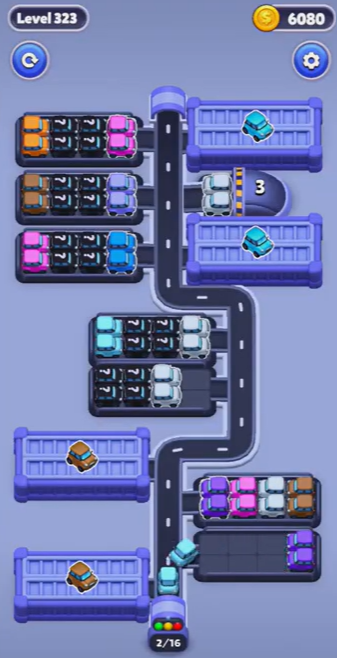 Car Sort Level 323