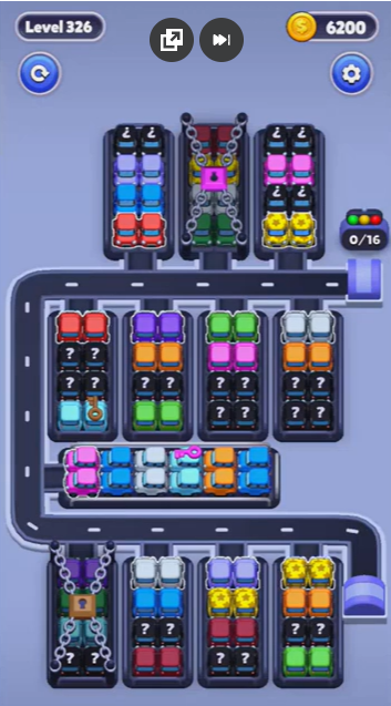 Car Sort Level 326
