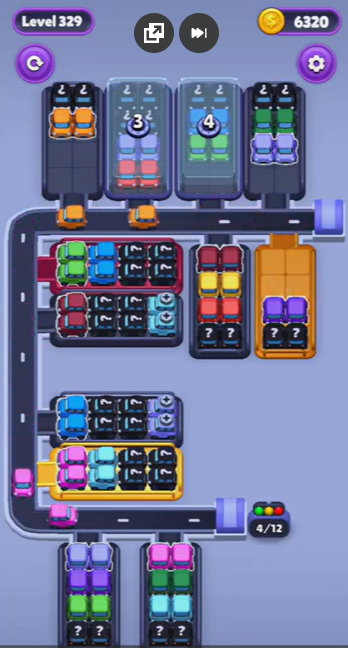 Car Sort Level 329