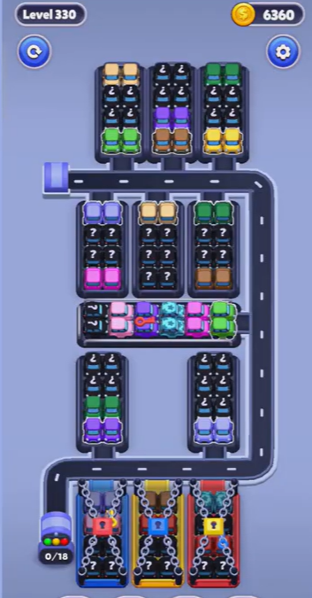 Car Sort Level 330