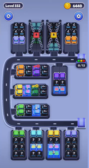 Car Sort Level 332