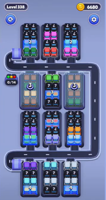 Car Sort Level 338