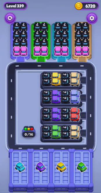 Car Sort Level 339