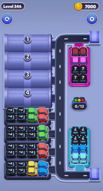 Car Sort Level 346