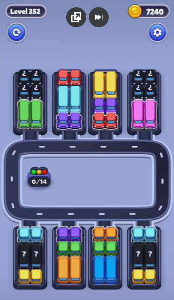 Car Sort Level 352