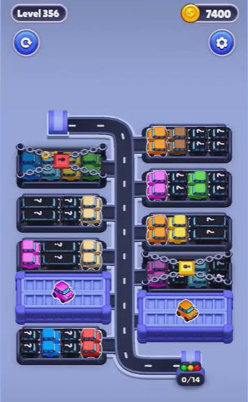 Car Sort Level 356