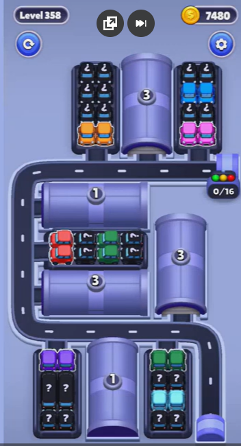 Car Sort Level 358