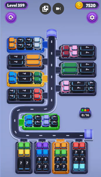 Car Sort Level 359